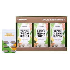 FromBIO 水果草本維他命13複合錠, 30顆, 3盒