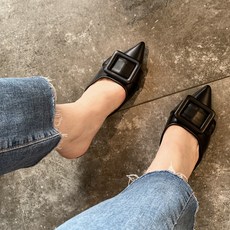 라블 스퀘어포인트 뮬슬리퍼