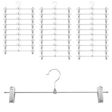 防壓痕鋼製褲架, 混合顏色, 30個