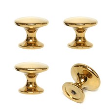 蘑菇形櫥櫃手把 鈦金色, 4個