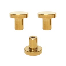 鐵物海 1孔把手連結鈦小, 3個