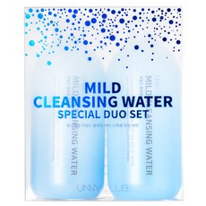 유니클럽 마일드 클렌징워터 스페셜 듀오 세트, 300ml, 2개