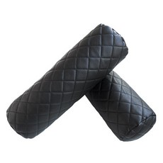 CARTEM Emotion 圓筒形頸枕, 黑色, 2個