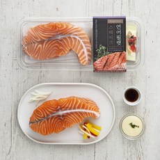 은하수산 노르웨이 연어필렛 스테이크용, 200g, 1개