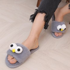 슈즈앤 폭스나인 여성 겨울용 털 슬리퍼 sn834