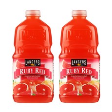 랭거스 루비레드 자몽 주스, 1.89L, 2개