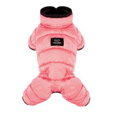 PUPPY ANGEL Air2母犬用超細纖維防水保暖連身衣 PA-OW542, 510Pink, 1件