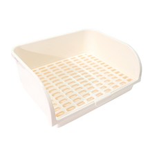 兔子便盆 L號 44*34*18cm, 象牙白, 1個