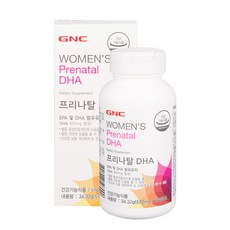 GNC 健安喜 女性產前DHA膠囊, 60粒, 1個