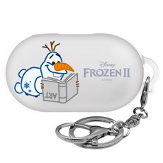 FROZEN 冰雪奇緣 雪寶雪花Buds耳機保護殼, 單一商品, Rest