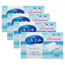 Silcot 絲花 化妝棉, 82張, 4個