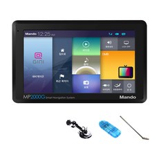 만도 DMB + TPEG 탑재 차량용 지니 2D 네비게이션 MD2000G 16GB, MP2000G
