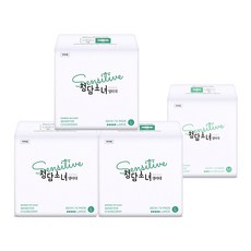 Chung-dam Sensitive蝶翼型衛生棉 M 14片+L 12片 3包組, 1組