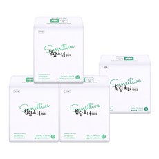 [Vegan Life] 青潭少女 敏感型中型蝶翼衛生棉 3片 + 大型蝶翼衛生棉 1片 組合, 1套