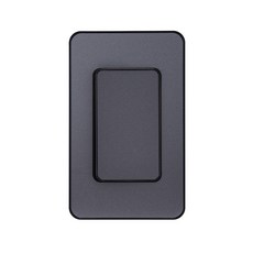 CHEIL ELECTRIC 單開關面板 金屬灰, 1個