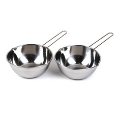附柄不鏽鋼碗, 2個