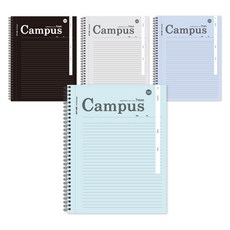 the open house 3000 Campus A4 可撕式橫線筆記本 23-5966, 隨機出貨, 4個