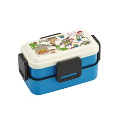 Skater 玩具總動員圓頂型 2 層便當盒 600ml, 混色, 1個