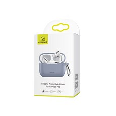 USAMS 優勝仕 AirPods Pro 保護殼 + 掛鉤, US-BH568, 紫色