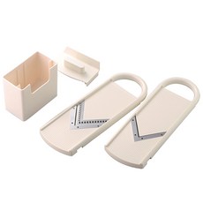 Yoshikawa 2 種切片機 + 支架 + 安全手柄套組, 1套, 混色