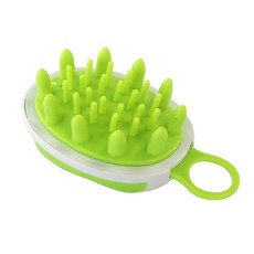 헤어베스트 미니미 샴푸브러쉬, 그린, 1개