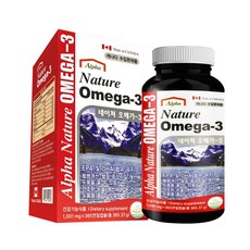 Omega-3膠囊, 365顆, 1罐