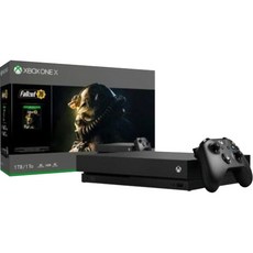 마이크로소프트 XBOX ONE X 1TB + FALLOUT 76 게임 번들
