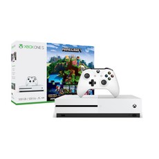 마이크로소프트 XBOX ONE S 500GB 콘솔 + MINECRAFT Complete Adventure 번들
