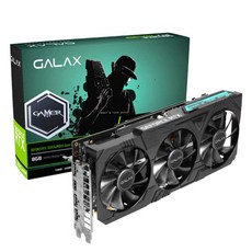 GALAX 지포스 RTX2070 SUPER EX Gamer OC D6 8GB BLACK Edition 그래픽카드, RTX2070 Super EX-1 Click OC PCI-E 8GB GDDR 256Bit