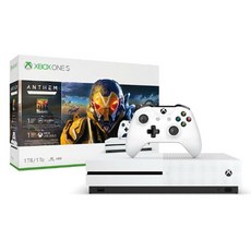 마이크로소프트 XBOX ONE S 1TB + ANTHEM ALBERTA 게임 번들, 본품(1681), 컨트롤러(1708)