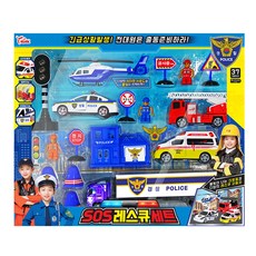 Think SOS 救援車操作玩具套組, 混色