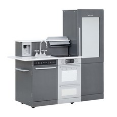 하퍼스테이블 쉐프 더 스마트 주방놀이, 그레이 + 실버, 1개