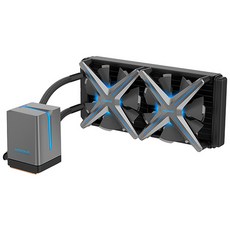 ALSEYE CPU 散熱器 X240, 灰色的