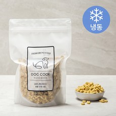 도그쿡 수제사료 연어 알형 (냉동), 500g, 2개, 생선