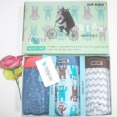 MRKIDS 男孩童熊熊四角內褲3件組