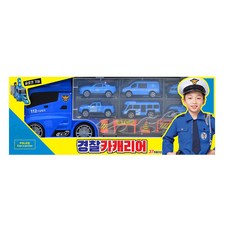 Think 警察汽車運輸車 警車可動玩具, 混合顏色, 1個