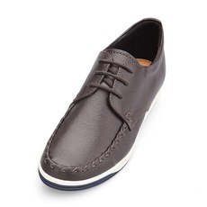 VONIN Men's Natural Cow Leather Sammok Tip休閒鞋CBN003DBR
