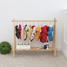 寵物用A字型實木掛鉤架, 1個