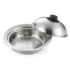 吉川不銹鋼蒸鍋, 深 17.5 厘米 x 寬 24 厘米 x 高 12.5 厘米, 1個