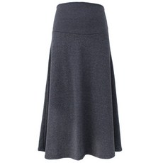 PangPang Shop T 長版傘狀人造毛刷毛半身裙 孕婦裝