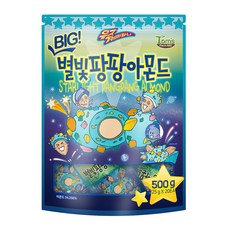 탐스팜 Big 별빛팡팡 아몬드, 500g, 1개