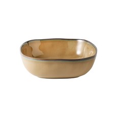 CASA MUUTTI Sena 正方形多用途碗 18cm, 棕色, 1個