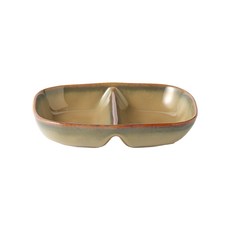 Kasamiti Senna 兩件式盤子 15cm, 棕色, 1個