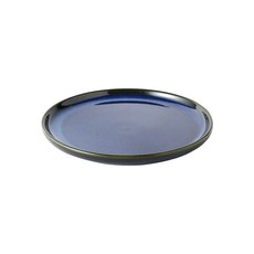 까사무띠 쎄나 브 접시 16cm, 블루 레드, 1개