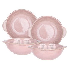 NICOTT 雙耳湯碗, 櫻花, 4個