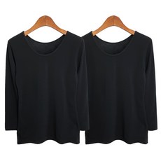 Muttimama 韓國製造孕婦刷毛長袖內搭衣 2件組