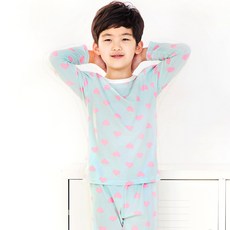 eline 兒童Sugar Heart居家服長袖睡衣上下套裝