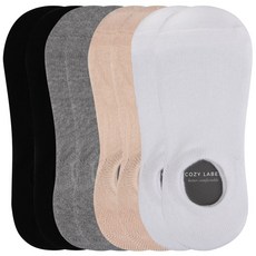 코지라벨 여성용 파일 기모 페이크삭스 4종 x 2족 세트