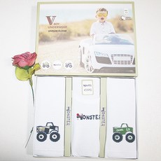 幸福購物網男童款怪獸吉普車背心 3件組