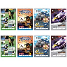 b fancy 2000線圈記事本, 隨機發貨, 8個